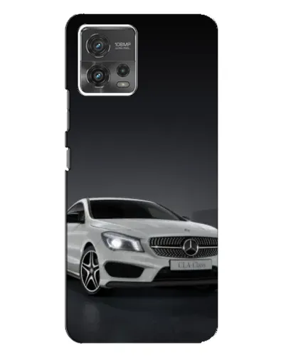 Чехол для Motorola MOTO G72 с картинкой «Mercedes AMG GT Silver»