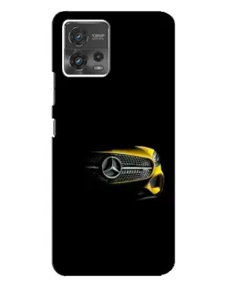 Чехол для Motorola MOTO G72 с картинкой «Mercedes — ретро стиль»