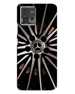 Чехол для Motorola MOTO G72 с картинкой «Диск Mercedes»