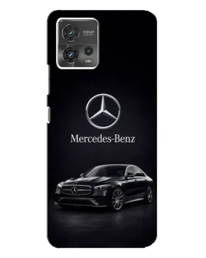 Чехол для Motorola MOTO G72 с картинкой «Mercedes — решетка радиатора»