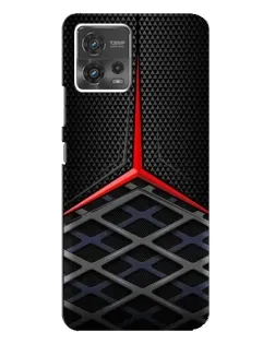 Чехол для Motorola MOTO G72 с картинкой «Mercedes Carbon Grid»
