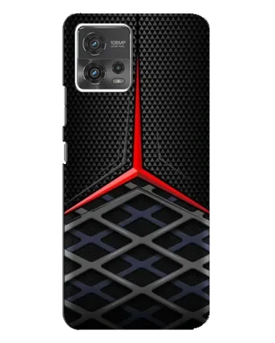 Чехол для Motorola MOTO G72 с картинкой «Mercedes Carbon Grid»