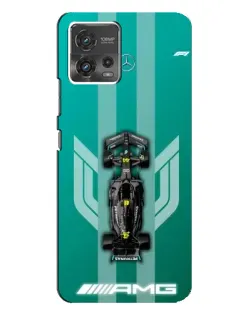 Чехол для Motorola MOTO G72 с картинкой «Mercedes AMG Petronas»
