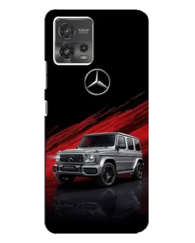 Чехол для Motorola MOTO G72 с картинкой «Mercedes G-Class красный»