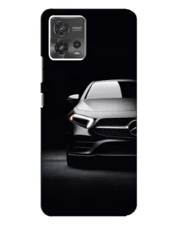 Чехол для Motorola MOTO G72 с картинкой «Свет фар Mercedes»