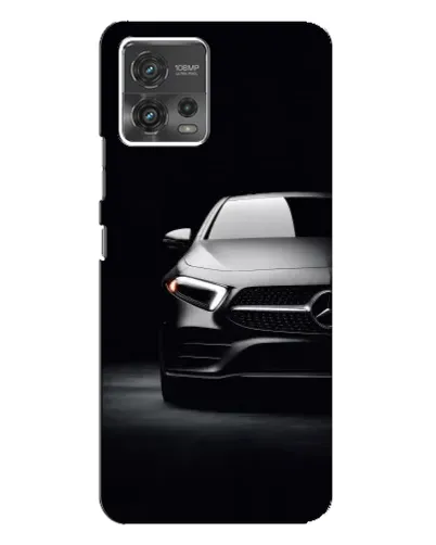 Чехол для Motorola MOTO G72 с картинкой «Свет фар Mercedes»