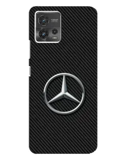 Чохол для Motorola MOTO G72 з картинкою «Карбоновий Mercedes стиль»