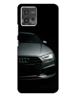 Чехол для Motorola MOTO G72 с картинкой «Audi — детализация кузова»