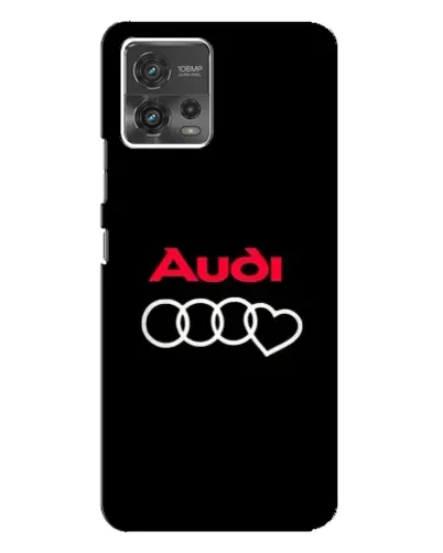Чехол для Motorola MOTO G72 с картинкой «Логотип Audi Heart» Чехол для Motorola MOTO G72 с картинкой «Логотип Audi Heart»