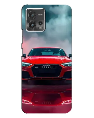 Чехол для Motorola MOTO G72 с картинкой «Audi RS — красный стиль» Чехол для Motorola MOTO G72 с картинкой «Audi RS — красный стиль»