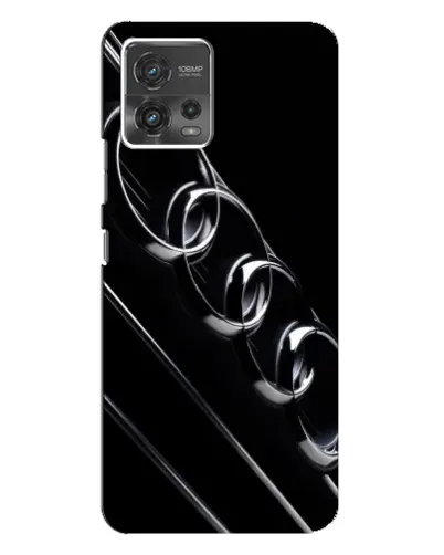 Чехол для Motorola MOTO G72 с картинкой «Audi — абстрактные кольца» Чехол для Motorola MOTO G72 с картинкой «Audi — абстрактные кольца»