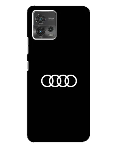 Чехол для Motorola MOTO G72 с картинкой «Audi White Logo» Чехол для Motorola MOTO G72 с картинкой «Audi White Logo»