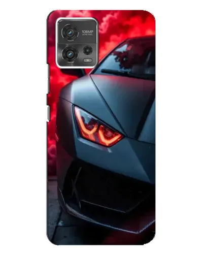 Чехол для Motorola MOTO G72 с картинкой «Lamborghini красное сияние» Чехол для Motorola MOTO G72 с картинкой «Lamborghini красное сияние»