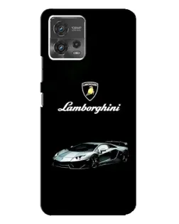 Чехол для Motorola MOTO G72 с картинкой «Логотип Lamborghini классика»