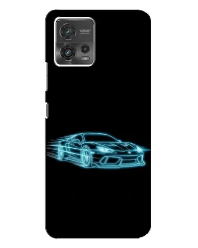 Чехол для Motorola MOTO G72 с картинкой «Неоновый контур Lamborghini» Чехол для Motorola MOTO G72 с картинкой «Неоновый контур Lamborghini»