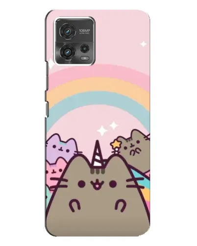 Чехол для Motorola MOTO G72 с картинкой «Единорог Pusheen» Чехол для Motorola MOTO G72 с картинкой «Единорог Pusheen»