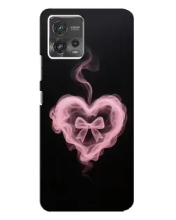 Чехол для Motorola MOTO G72 с картинкой «Дымчатое сердце»