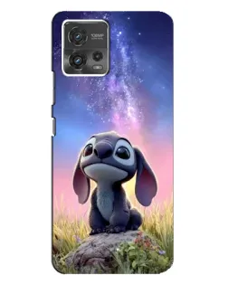 Чехол для Motorola MOTO G72 с картинкой «Стич на рассвете» Чехол для Motorola MOTO G72 с картинкой «Стич на рассвете»
