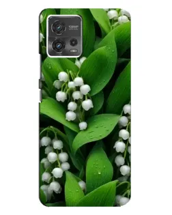Чохол для Motorola MOTO G72 з картинкою «Конвалії в зелені»
