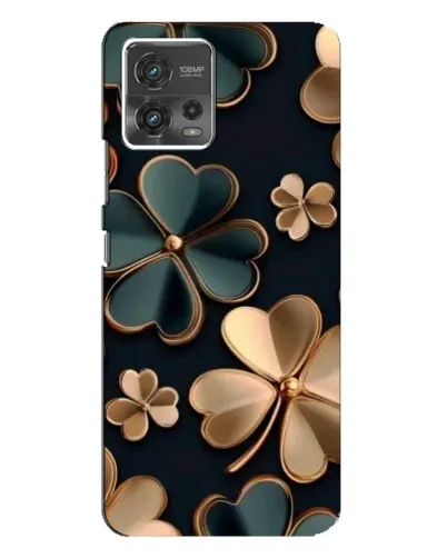 Чехол для Motorola MOTO G72 с картинкой «Клевер в золоте» Чехол для Motorola MOTO G72 с картинкой «Клевер в золоте»