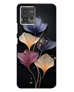 Чохол для Motorola MOTO G72 з картинкою «Лілові квіти грації»