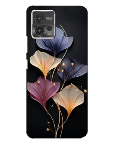 Чехол для Motorola MOTO G72 с картинкой «Лиловые цветы грации» Чехол для Motorola MOTO G72 с картинкой «Лиловые цветы грации»
