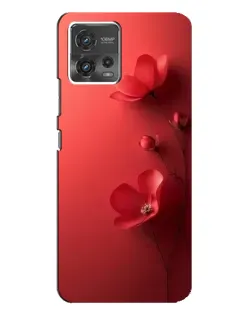 Чохол для Motorola MOTO G72 з картинкою «Макові суцвіття»