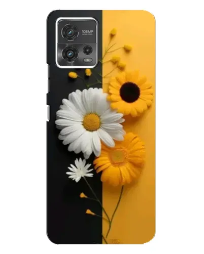 Чехол для Motorola MOTO G72 с картинкой «Подсолнух и ромашка» Чехол для Motorola MOTO G72 с картинкой «Подсолнух и ромашка»