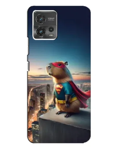 Чехол для Motorola MOTO G72 с картинкой «Капи-мен супергерой» Чехол для Motorola MOTO G72 с картинкой «Капи-мен супергерой»
