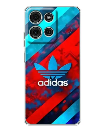 Чехол для Motorola Moto G75 с картинкой «Абстракция Adidas»