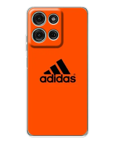 Чехол для Motorola Moto G75 с картинкой «Adidas Ukraine»