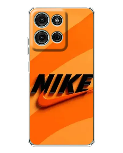 Чехол для Motorola Moto G75 с картинкой «Оранжевый драйв Nike» Чехол для Motorola Moto G75 с картинкой «Оранжевый драйв Nike»
