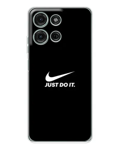 Чехол для Motorola Moto G75 с картинкой «Минимализм от Nike» Чехол для Motorola Moto G75 с картинкой «Минимализм от Nike»