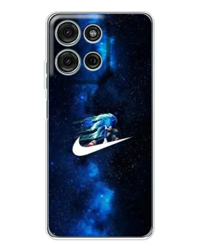 Чехол для Motorola Moto G75 с картинкой «Звездный путь Nike» Чехол для Motorola Moto G75 с картинкой «Звездный путь Nike»