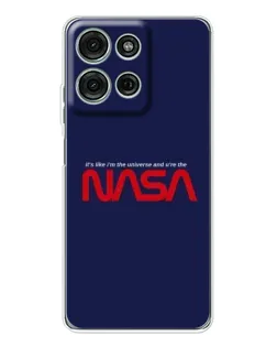 Чехол для Motorola Moto G75 с картинкой «NASA — глубокий космос»