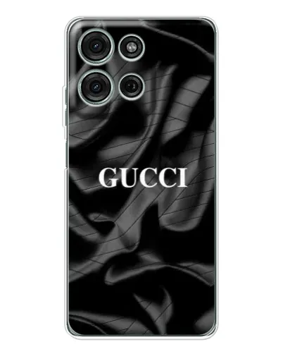 Чехол для Motorola Moto G75 с картинкой «Gucci — шелковые волны»