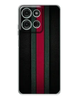 Чехол для Motorola Moto G75 с картинкой «Gucci — неоновая линия»