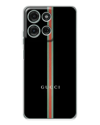 Чохол для Motorola Moto G75 з картинкою «Gucci — строга лінія» Чохол для Motorola Moto G75 з картинкою «Gucci — строга лінія»