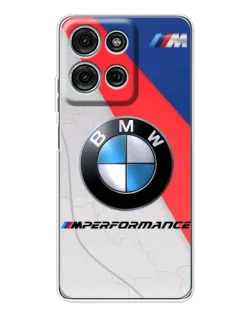Чехол для Motorola Moto G75 с картинкой «BMW Performance стиль»