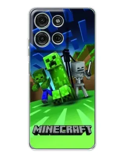 Чехол для Motorola Moto G75 с картинкой «Команда героев игры» Чехол для Motorola Moto G75 с картинкой «Команда героев игры»