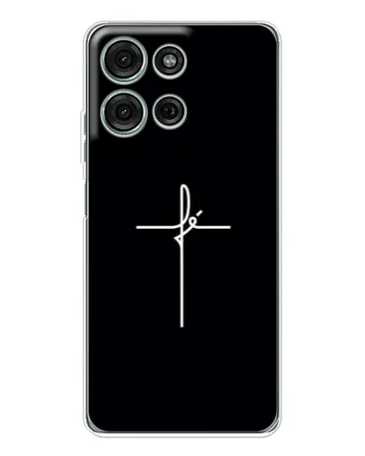 Чохол для Motorola Moto G75 з картинкою «Тонкий хрест» Чохол для Motorola Moto G75 з картинкою «Тонкий хрест»