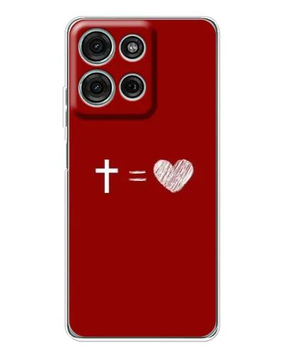 Чохол для Motorola Moto G75 з картинкою «Рівняння любові» Чохол для Motorola Moto G75 з картинкою «Рівняння любові»