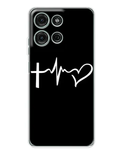 Чохол для Motorola Moto G75 з картинкою «Пульс віри» Чохол для Motorola Moto G75 з картинкою «Пульс віри»