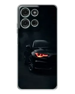 Чехол для Motorola Moto G75 с картинкой «Audi — хищный взгляд»