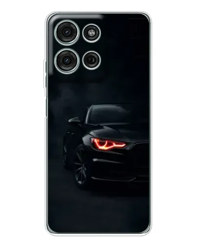 Чехол для Motorola Moto G75 с картинкой «Audi — хищный взгляд»