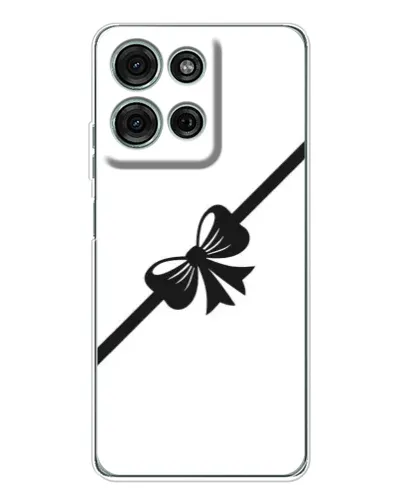 Чехол для Motorola Moto G75 с картинкой «Диагональный бант» Чехол для Motorola Moto G75 с картинкой «Диагональный бант»