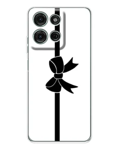 Чехол для Motorola Moto G75 с картинкой «Вертикальный бант» Чехол для Motorola Moto G75 с картинкой «Вертикальный бант»