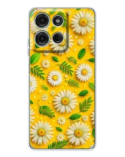Чехол для Motorola Moto G75 с картинкой «Ромашковое солнце» Чехол для Motorola Moto G75 с картинкой «Ромашковое солнце»