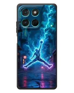 Чехол для Motorola Moto G77 с картинкой «Jordan Gold Jumpman» Чехол для Motorola Moto G77 с картинкой «Jordan Gold Jumpman»