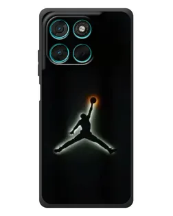 Чехол для Motorola Moto G77 с картинкой «Jordan Gradient Logo» Чехол для Motorola Moto G77 с картинкой «Jordan Gradient Logo»